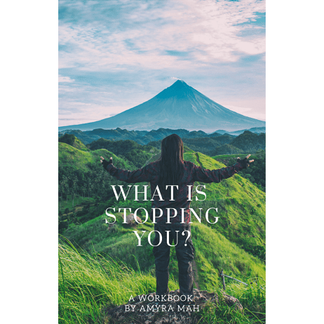 what is stopping you? a workbook by amyra mah